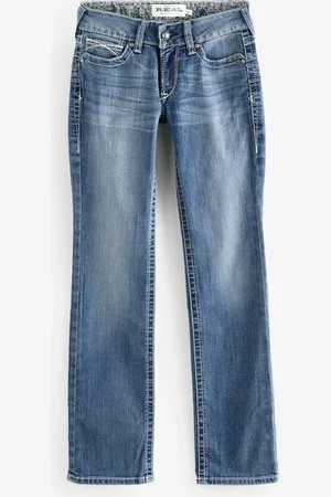 Ariat Blauwe R. E.A. L rechte Icon jeansW26 L31