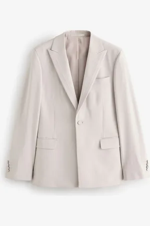 Next Skinny Fit Trimmed Satin Edge Tuxedo Suit Jacket44 Short (UK 34 S)