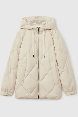 Reiss Thea Quilted Puffer CoatL
