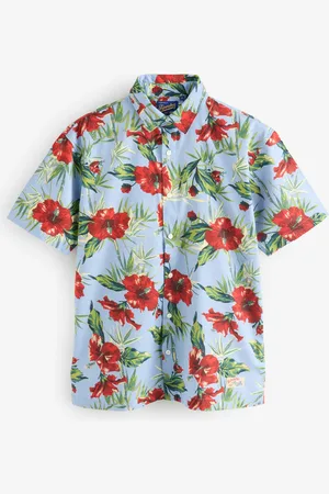 Superdry Overhemd met korte mouwen en HawaiïprintSmall