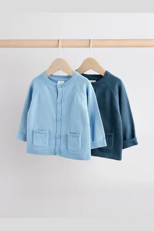 Next 100% Cotton Cardigans 2 Pack (0mths-3yrs)Up to 1 Month (56cm)