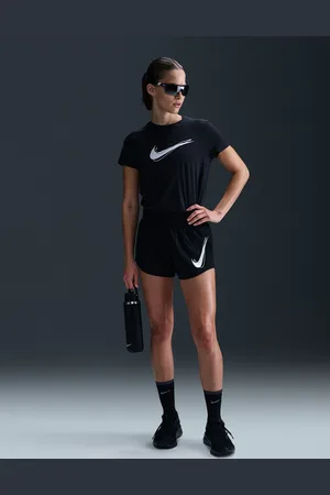 Nike One Swoosh Dri-FIT Mid Rise Brief Lined Running ShortsM