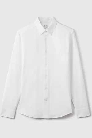 Reiss Greenwich Slim-Fit Button-Down Collar Cotton Oxford ShirtXXL