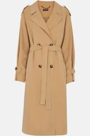 Whistles Riley huidskleur trenchcoat44