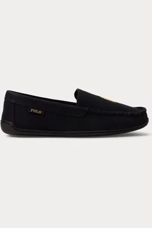 Ralph Lauren Brenan Pony Player Dress Suede SlippersEU 45 (UK 11)