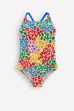 Boden Selena Rainbow Strap Swimsuit134140cm