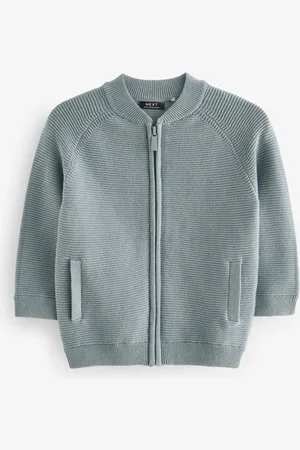 Next 100% Cotton Zip Through Cardigan (3mths-7yrs)1.5