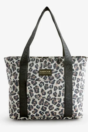 Barbour Leopard Boulevard 100% Cotton Tote BagEén