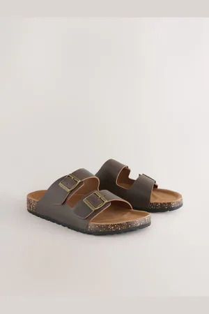Next Leren sandalen met twee gespenEU 42 (UK 8)