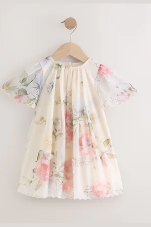 Next Short Sleeve Mesh Party Dress (3mths-7yrs)8086cm