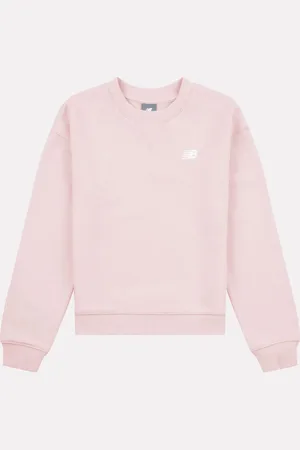 New Balance Kids French Terry Small Logo Crew Sweater122128cm