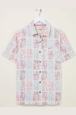 Fat Face FatFace Beeble overhemd met korte mouwen en botanische printsmall
