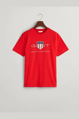 GANT Shield Crew Neck 100% Cotton T-Shirt24 maanden (92 cm)
