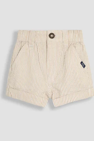 JoJo Maman Bébé Seersucker Stripe 100% Cotton Shorts98104cm