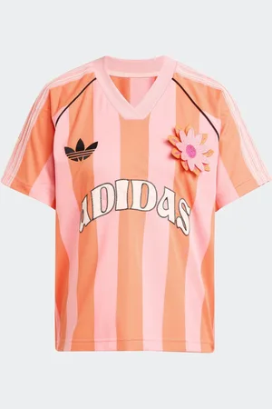 adidas Loose Fit Crochet 3 Stripe T-Shirt44