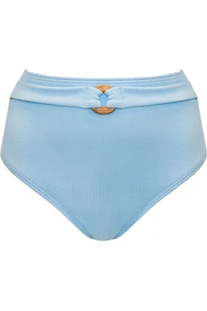 Pour Moi Cali Ribbed Texture High-Waist Belted Control Bikini Briefs44