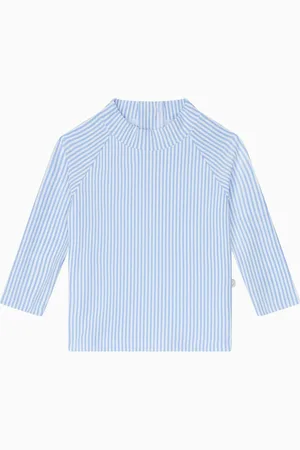 Mori Green UPF 50+ Recycled Strawberry Stripe Sun Safe Rash Vest9298cm