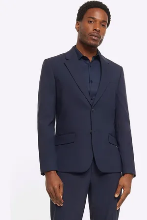 River Island Slim Single Breasted Suit Jacket54 Lang (UK 44 L)