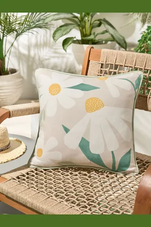FUSION Daisy 100% Cotton Filled Cushion43x43 cm