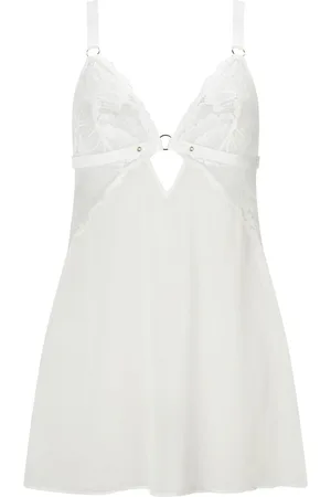 Ann Summers Unmistakable Chiffon and Lace Chemise SlipMedium