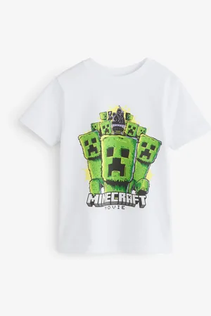 Angel & Rocket Hartley Minecraft Film 100% Cotton T-Shirt140146cm