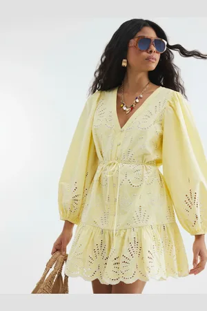 River Island 100% Cotton Poplin Shirt Dress44
