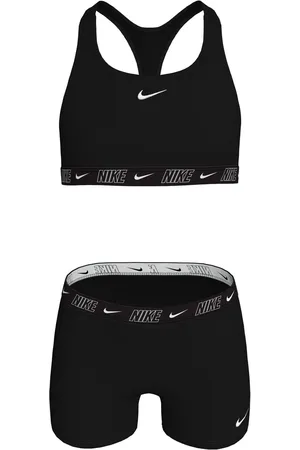 Nike Logo Tape Racerback Bikini Shorts Set146152cm