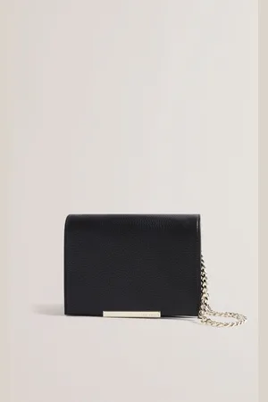 Ted Baker Rousen Bar Detail Leather Crossbody Bageen