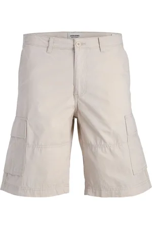 JACK & JONES Relaxed Fit 100% Cotton Cargo ShortsSmall