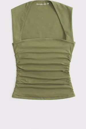 Abercrombie & Fitch Seamless Square Neck Topmedium