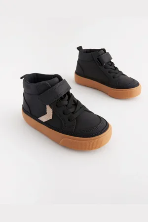 Next Schoenen met klittenbandsluiting, elastische veters en zigzagdetailEU 32 (UK 13)