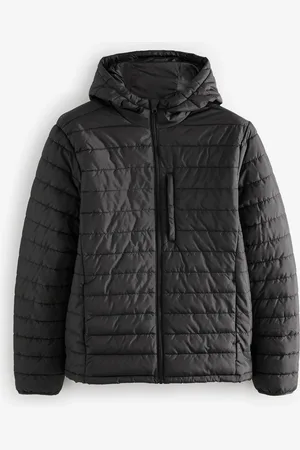 Next Douchebestendige lichtgewicht pufferjas met capuchon4XL Reg