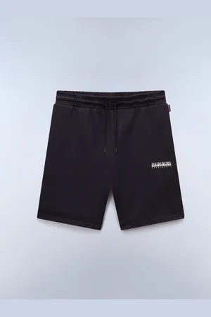 Napapijri Gori korte zwarte joggingbroek van 100% katoenLarge