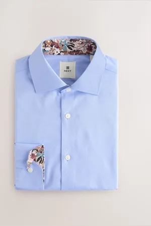 Next 100% Cotton Textured Twill Shirt155in