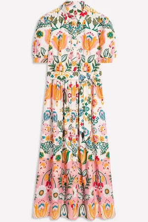 Boden Alexa Maxi 100% Cotton Shirt Dress46