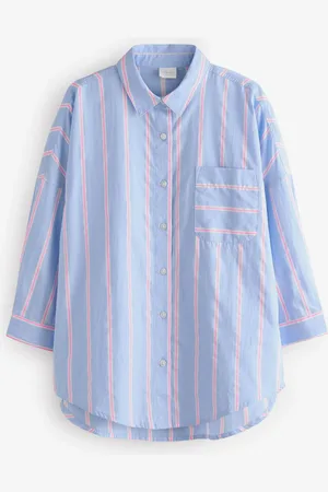 Next Oversized 100% Cotton Shirt (3-16yrs)4 Jaar (104cm)