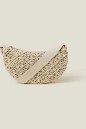 Accessorize Macrame Sling Cross-Body Bageen