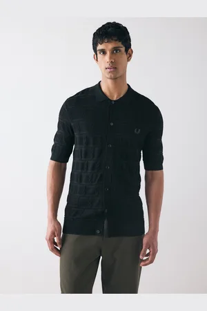 Fred Perry Kabelgebreid shirt2X-Large