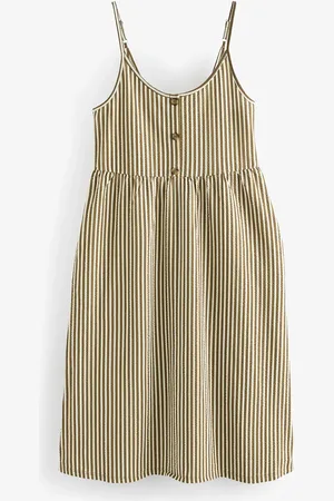 Next 100% katoenen cami-zomerjurk met knoopsluiting52