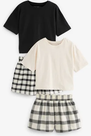 Next Verpakking van 2 geweven geruite pyjama