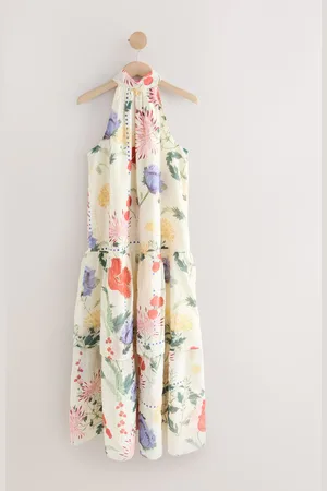 Next Halter Tie Neck Layered Maxi DressEU 36 (UK 8)