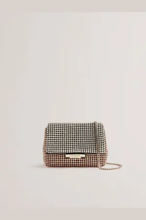 Ted Baker Gliters-Crystal Mini Cross-Body Bageen