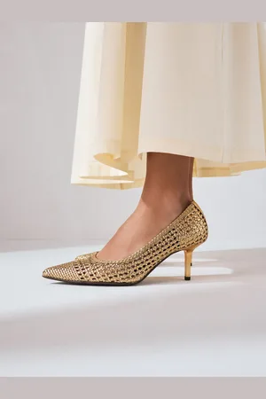 Next Forever Comfort Point Toe Weave Court Heel Shoeseu39