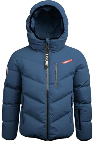 Jack1t Lock Hood Puffer Black JacketL