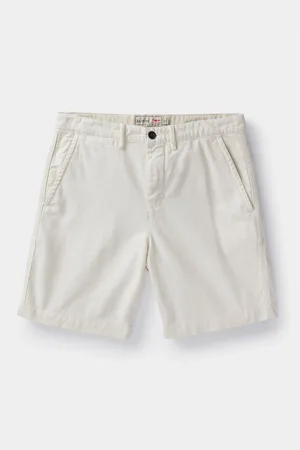 Aubin 100% Cotton Stamford Chino White Shorts34r
