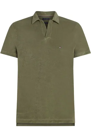 Tommy Hilfiger Regular Fit Towelling Short Sleeve Polo ShirtLarge