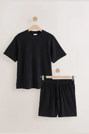 Next Combiset van badstof loungewear shorts4X-Large