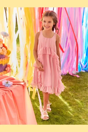 Next Chiffon Ruffle Dress (3-16yrs)110116cm