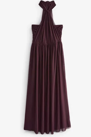 Next Varieerbare lange mesh bruidsmeisjesjurk48 Tall