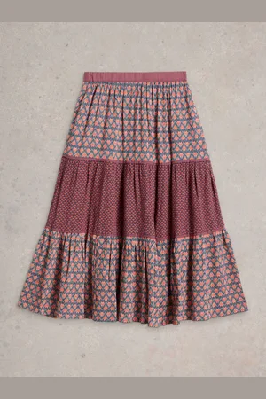 White Stuff Mabel Mixed Print Skirt38
